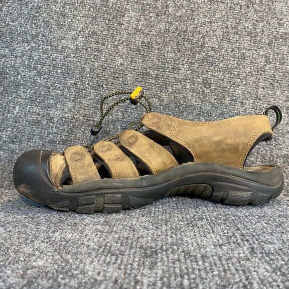 Keen Newport H2 Sandals Mens Size 9.5 Brown Leather Closed Toe Hiking Waterproof main image 6